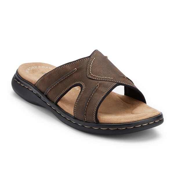 casual slide on sandals